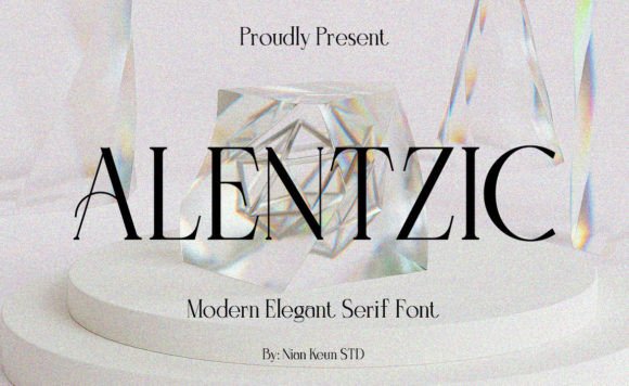 Alentzic: A Luxurious Serif Font for Business