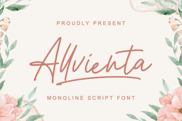 Allvienta: A Modern Handwritten Font for Digital Branding