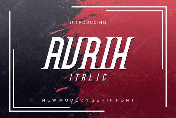 Aurixitalic: A Serif Font with Character