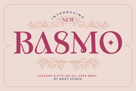 Basmo: A Stylish Serif for Web Design