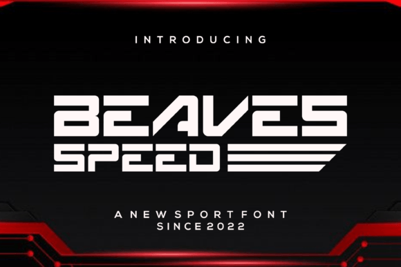 Beavesspeed: A Font for Bold Campaigns