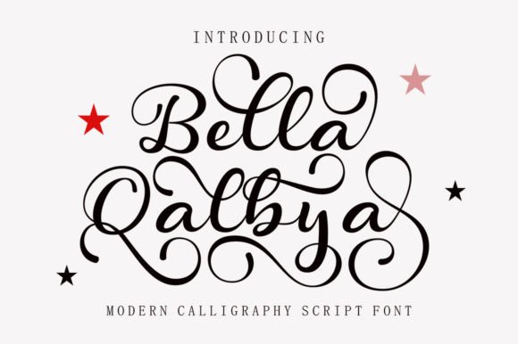 Bella Qalbiya: A Font for Polished Branding