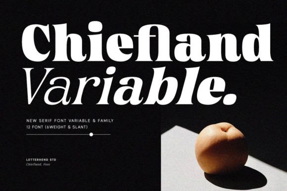 Chiefland: A Bold Serif for Web Design