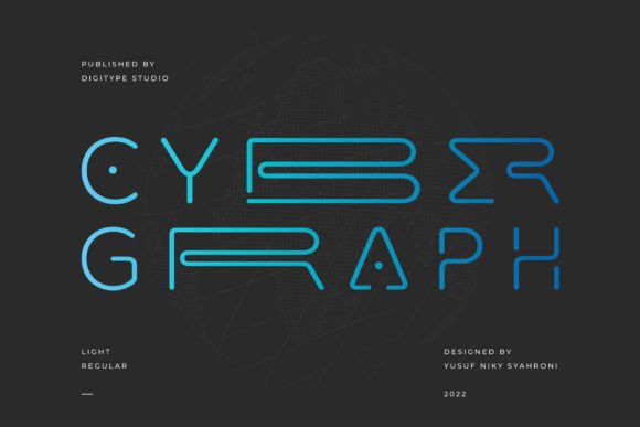 Cyber Graph: A Bold Typographic Statement