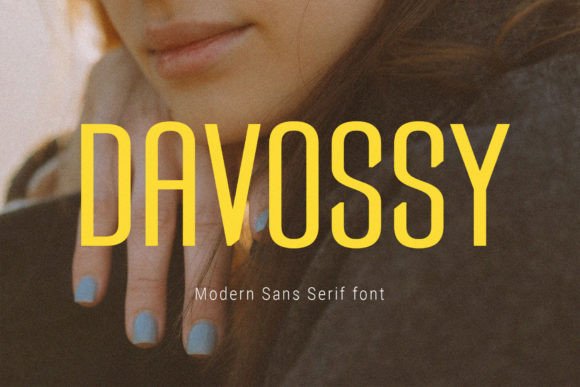 Davossy: Modern Sans Serif Font
