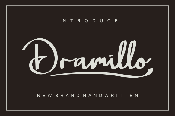 Dramillo: A Font for Stronger Campaigns