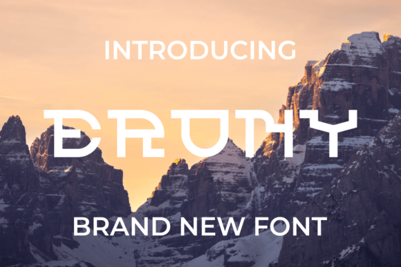 Erony: A Bold Font for Digital Campaigns