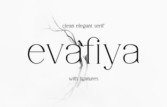 Evafiya: A Sophisticated Serif Font