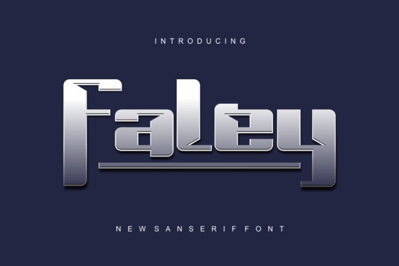 Faley: A Modern Serif Font