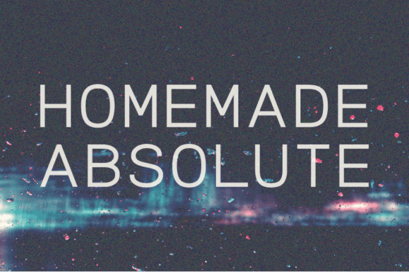 Homemade Absolute: A Font for Creative Makers