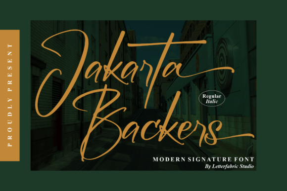 Jakarta Backers: A Font for Impact