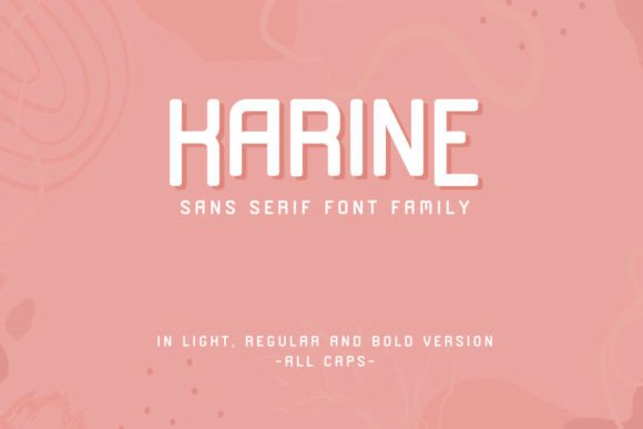 Karine: A Modern Sans Serif Font