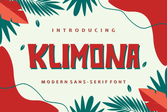 Klimona: A Modern Serif Font for Elegant Design
