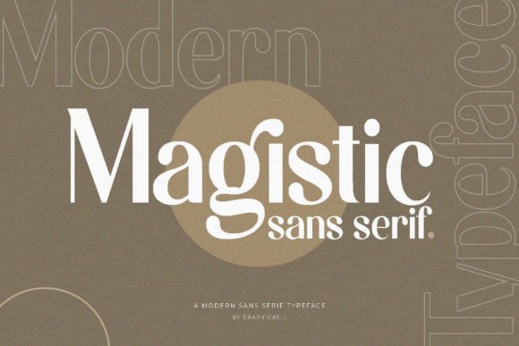 Magistic: A Modern Typeface for Marketing
