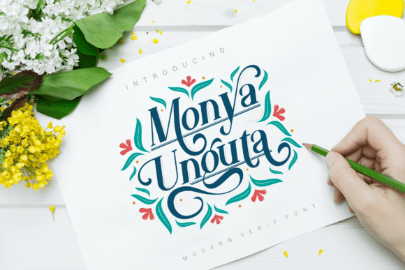 Monya Unguta: A Bold Serif for Editorial Design