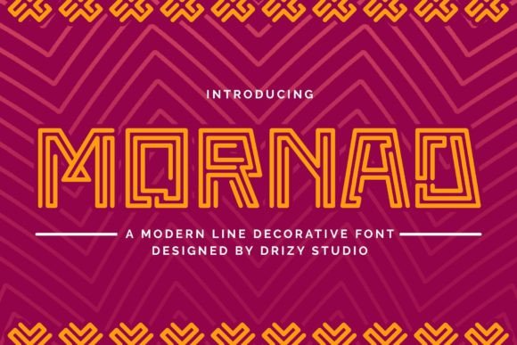 Mornad: A Modern Font for Impactful Design