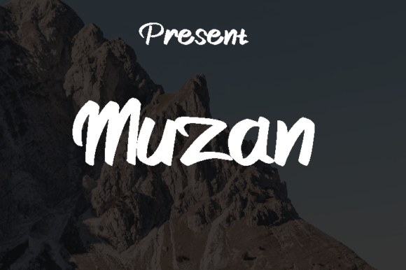 Muzan: A Font for Elegant Branding
