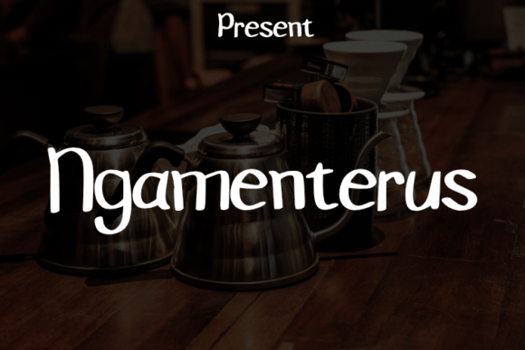 Ngamenterus: A Font for Elegant Branding