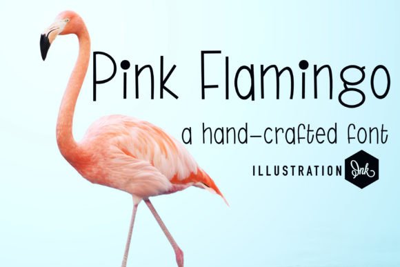 Pink Flamingo Font