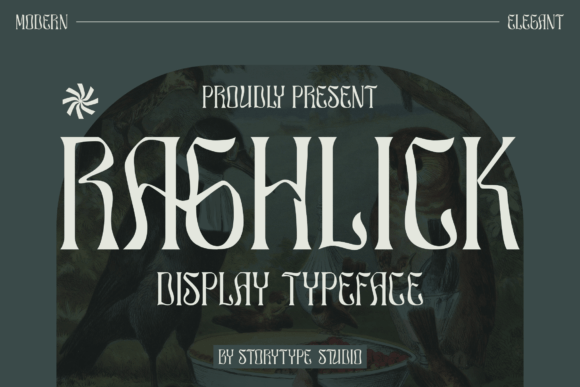 Raghlick: A Serif Font That Elevates Handmade Design