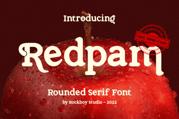 Redpam: A Stylish Serif for Web Design