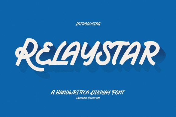 Relaystar: A Handwritten Font That Makes Your Brand Feel Human