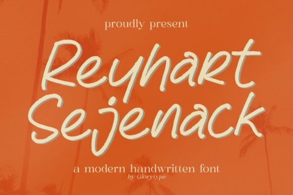 Reyhart Sejenack: A Handwritten Font That Feels Like Home