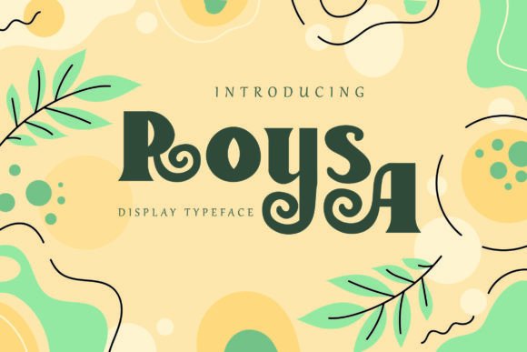Roysa: A Bold Serif for Web Design