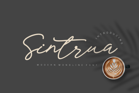 Sintrua: A Stylish Handwritten Font