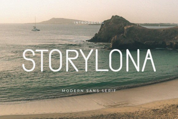 Storylona: A Modern Font for Clear Campaigns