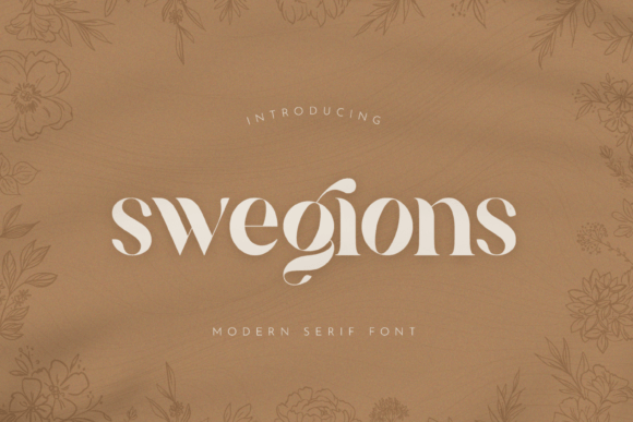 Swegions: A Stylish Serif for Creative Projects
