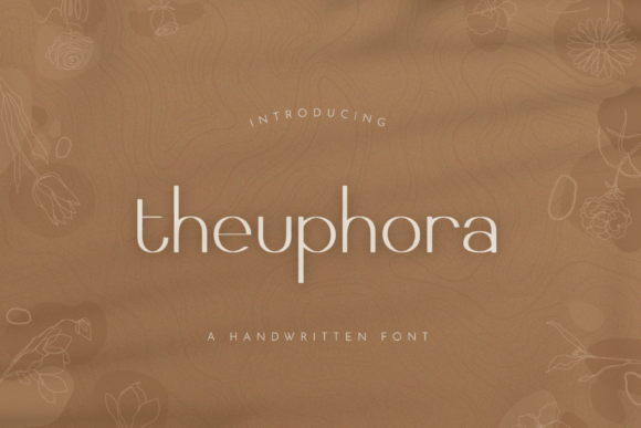 Theuphora: A Luxurious Serif Font