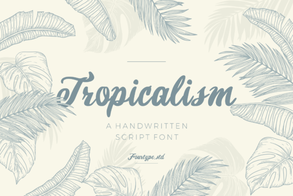 Tropicalism: A Creative Font for Makers