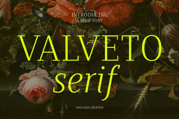 Valveto: A Serif Font for Impactful Campaigns