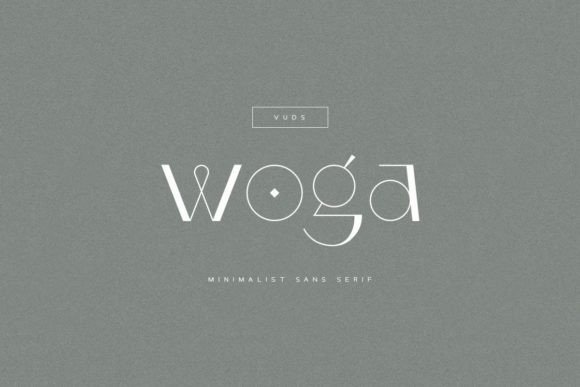 Woga Font: Modern Typography for Business