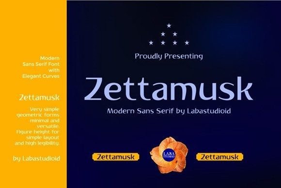 Zettamusk: Bold Typography for Impactful Campaigns